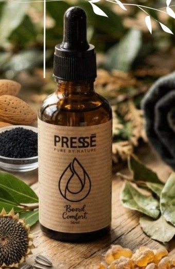 Pressé Beard Comfort, kraft label