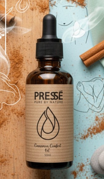 Pressé Cinnamon Comfort, kraft label